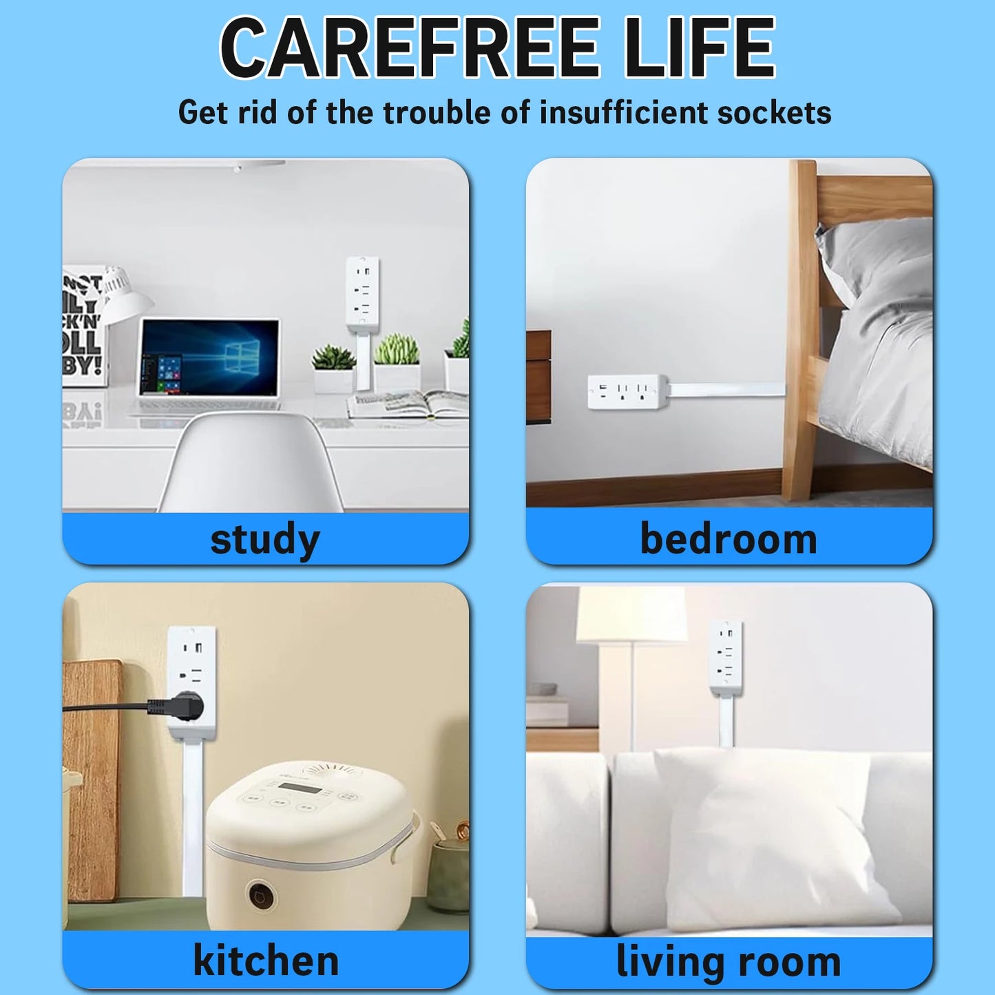 Zero-Gap 180° Swivel Power Hub